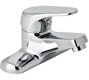 Monomando de lavabo centerset 4" Cromado Ge2